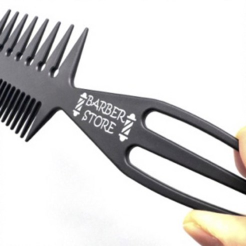 바버스토어 블랙 포마드콤 2종 세트, 1세트