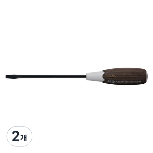 베셀 논슬립 드라이버 300 일자 6 x 150 mm, 2개