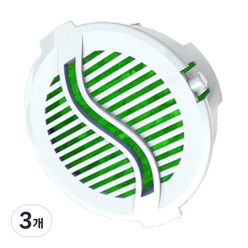 하이센트 방향제 리필 카트리지 그린 애플, 35g, 3개, 과일/트로피칼향