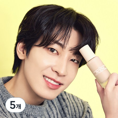 더페이스샵 잉크래스팅 파운데이션 슬림핏 뉴 35ml, V201, 5개