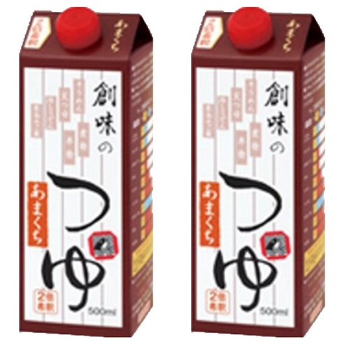 소미 쯔유 단맛, 500ml, 2개
