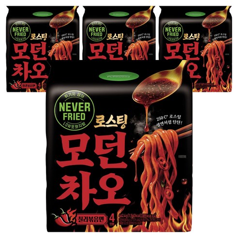풀무원 로스팅 모던차오 칠리볶음면 110.6g