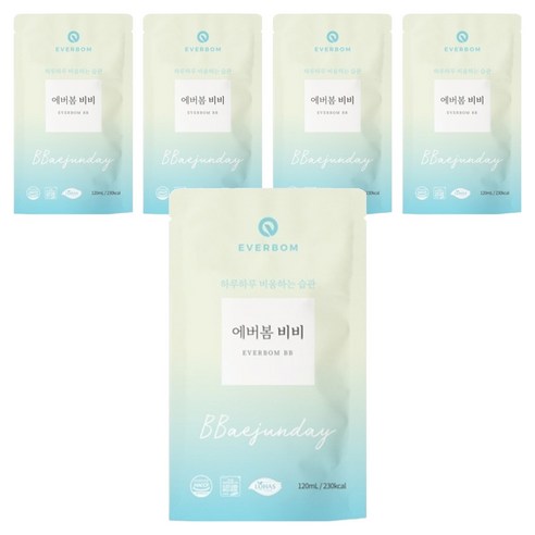 에버봄 비비 애프터, 120ml, 5개