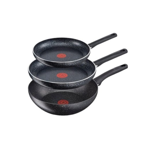 테팔 비알유티 인덕션 프라이팬 3p, 혼합색상, 프라이팬 24cm + 28cm + 멀티팬 28cm