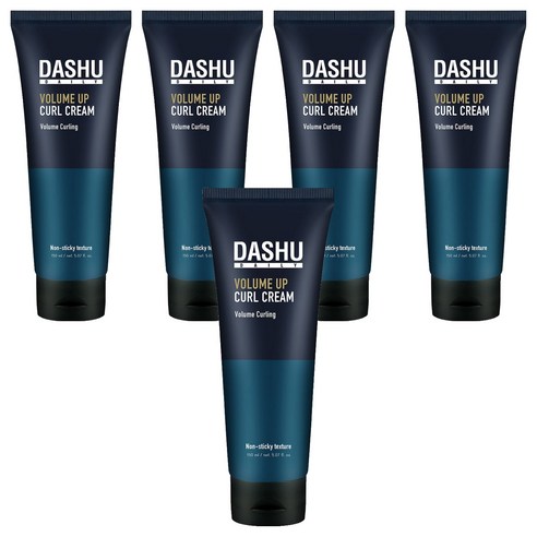 다슈 데일리 볼륨업 컬크림, 150ml, 5개