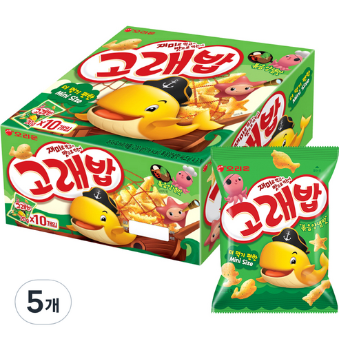 오리온 고래밥 볶음양념맛 미니사이즈, 20g, 50개