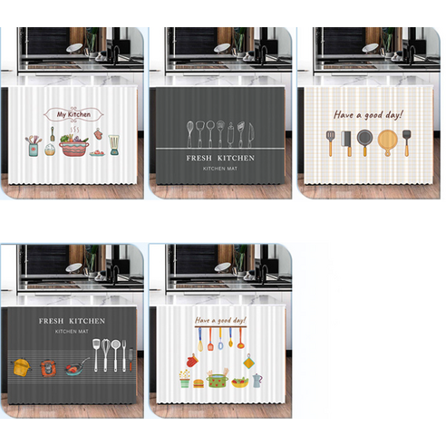 아티홈 키친 쿡 벨크로 커튼으로 주방에 감성을 입히다.