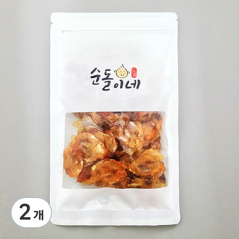 순돌이네 구운 동전쥐포, 2개, 160g