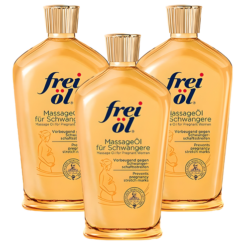 프라이웰 마사지 오일 포 프래그넌트 우먼 바디오일, 125ml, 3개