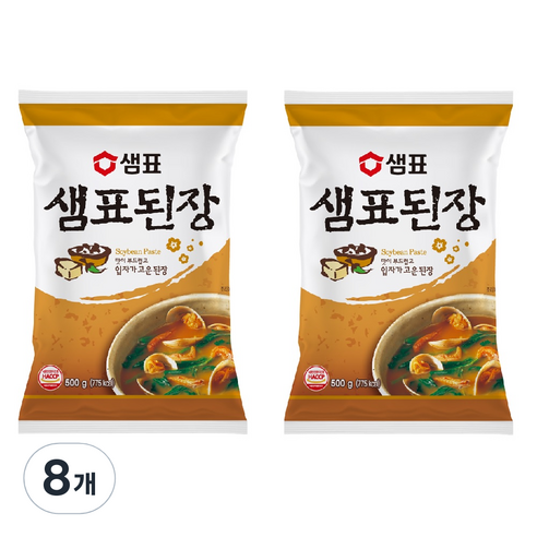 샘표 된장/일본식 500g, 8개