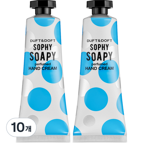 더프트앤도프트 소피소피 퍼퓸드 핸드크림, 75ml, 10개