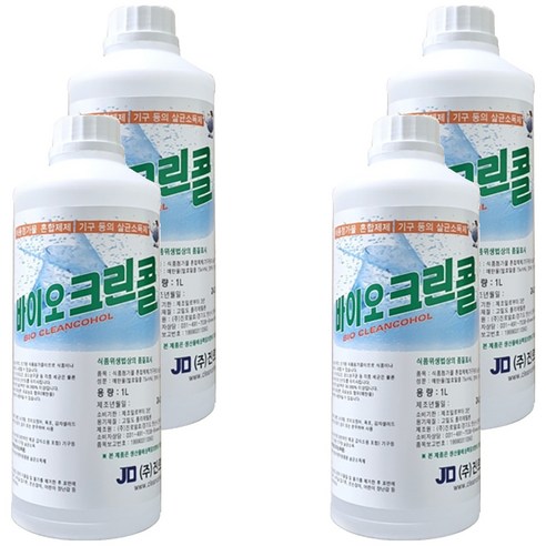 진로발효 바이오 크린콜, 1L, 4개