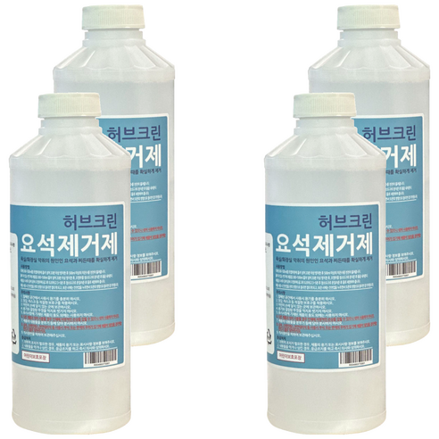 허브크린 요석제거제, 4개, 1L