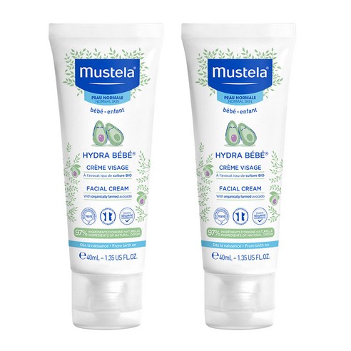 무스텔라 이드라베베 페이셜크림, 2개, 40ml