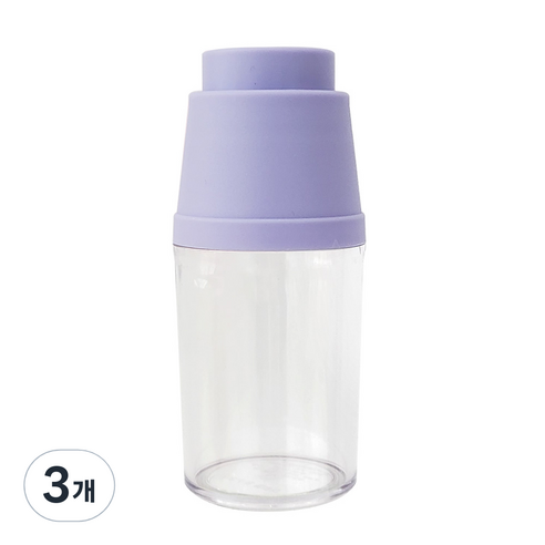 아가프라 트라이탄 요구르트 빨대컵 스위티 80ml, 3개, 퍼플