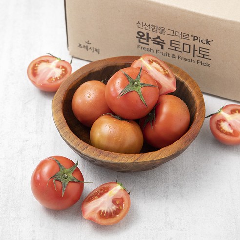 완숙토마토, 5kg(특), 1박스