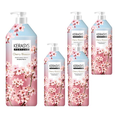 케라시스 퍼퓸 린스 체리블라썸향, 1L, 5개