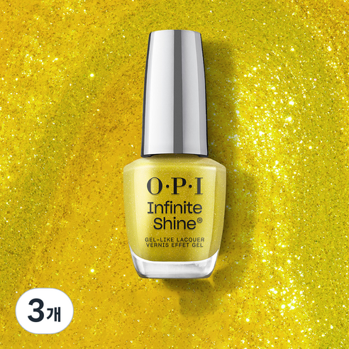 오피아이 인피니트샤인 매니큐어, ISL145 Funshine, 15ml, 3개