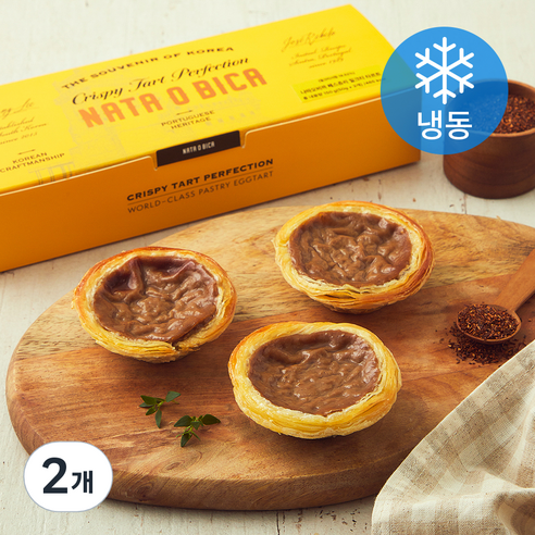프레시오늘 나따오비까 페스츄리 밀크티 타르트 3개입 (냉동), 150g, 2개