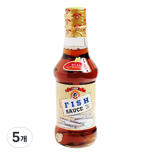 수리 피시소스 295ml, 5개