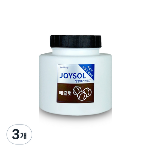 기분좋은날 방향제 카트리지 리필 헤즐럿 대, 240g, 3개