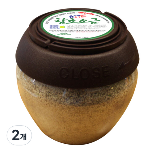 6형제소금밭 함초소금 천일염, 1.8kg, 2개