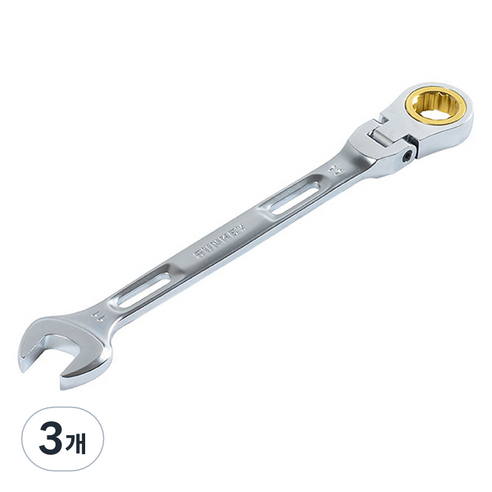 썬키 플렉시블 기어렌치 경량형 SGL-11F, 3개