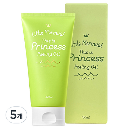뷰티레시피 리틀머메이드 디스 이즈 프린세스 필링젤, 150ml, 5개