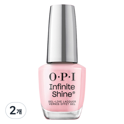 오피아이 인피니트 샤인 젤 라이크 매니큐어, ISL H39 ITS A GIRL, 15ml, 2개