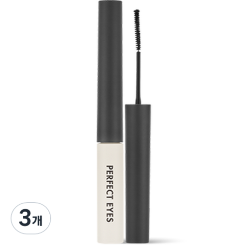 토니모리 퍼펙트 아이즈 스키니 마스카라 3g, 01 애쉬블랙, 3개