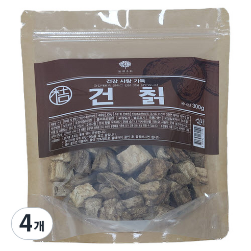 몸애조화 건 칡, 300g, 4개