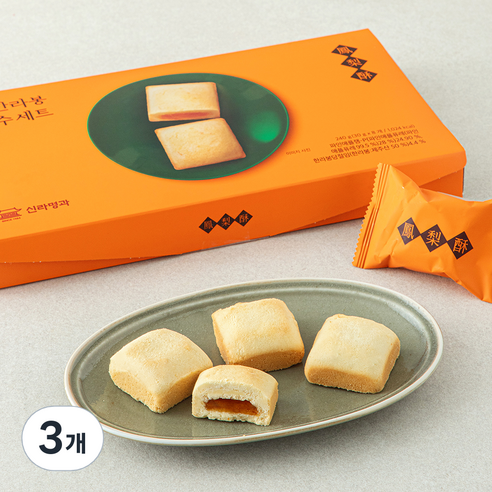 신라명과 제주한라봉 펑리수세트, 240g, 3개