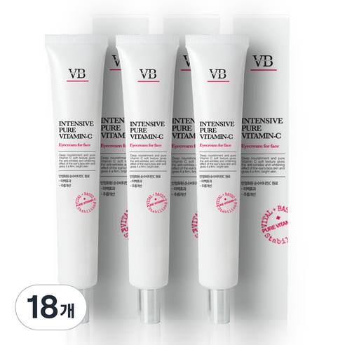 비바스 인텐시브 퓨어비타민C 아이크림 포 페이스, 20ml, 18개