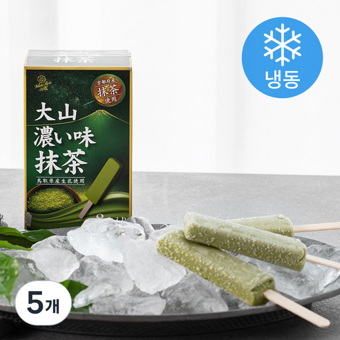 다이센 진한 녹차 아이스밀크 (냉동), 30ml, 8개입, 5개