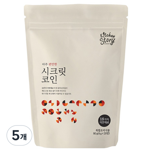 키친스토리 빅마마 이혜정의 시크릿코인 아주 편안한맛