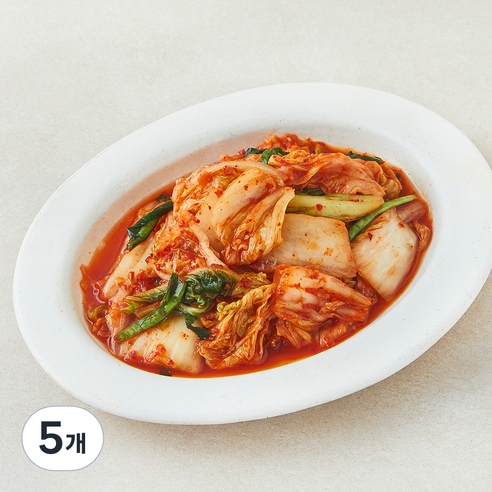 도미솔식품 아삭한 도미솔 김치 맛김치, 900g, 5개