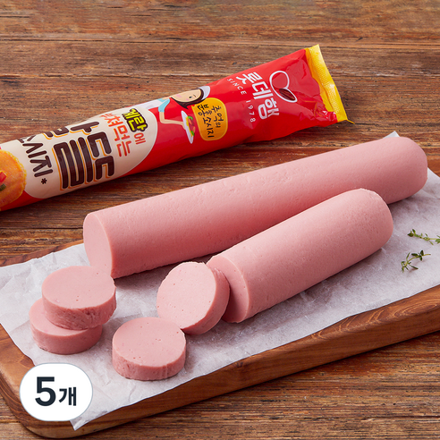 롯데햄 알뜰 소시지, 500g, 5개