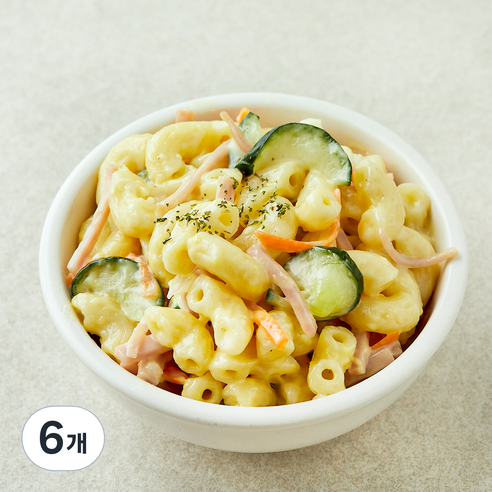 정미경키친 마카로니 샐러드, 150g, 6개