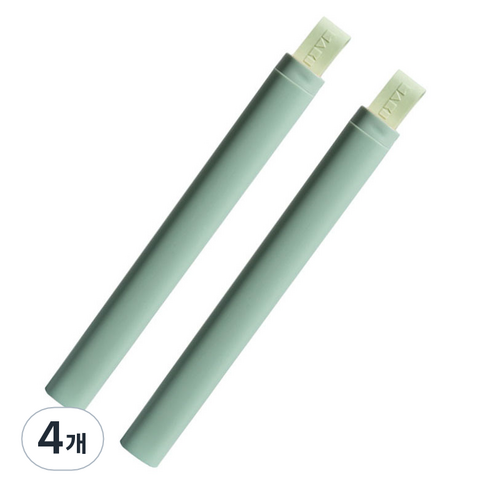 에이블 파스텔 칫솔 케이스 그린, 42g, 4개