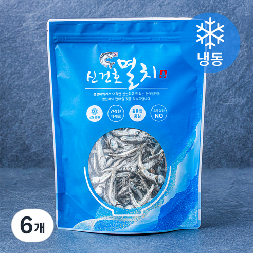 신건호멸치 고바멸치 조림 안주용 (냉동), 6개, 150g
