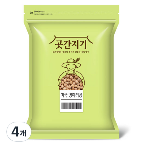 곳간지기 병아리콩, 2kg, 4개