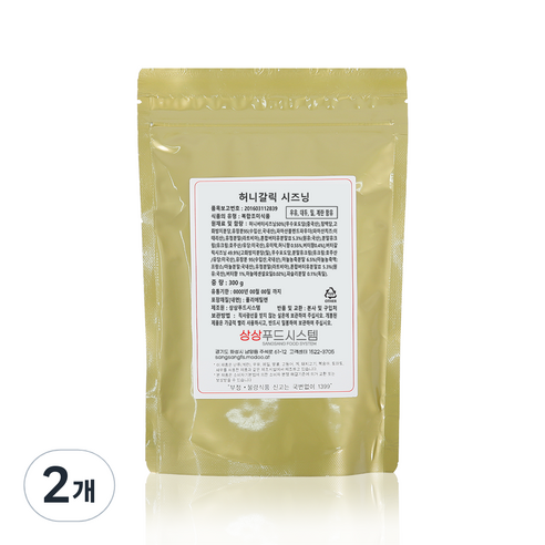 상상시즈닝 허니갈릭 시즈닝, 300g, 2개