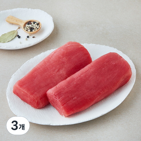 곰곰 무항생제 인증 안심 장조림용 (냉장), 3개, 500g