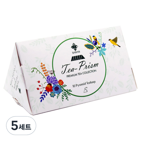 다란 티프리즘 컬렉션 10티백 세트, TB수험생을 위한 허브차, 5세트