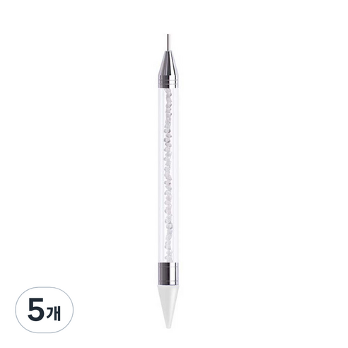 달모아 네일 파츠 큐빅 스톤 피커 집게, A, 5개