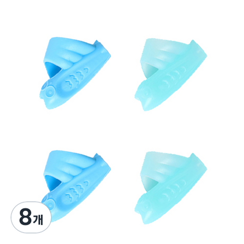 꼬사 연필교정기 올빼미, 블루, 8개