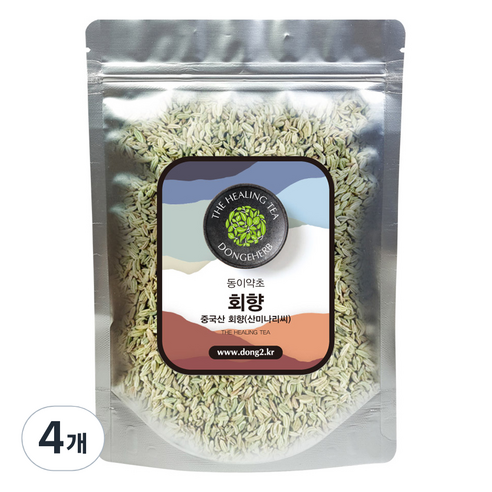 동이약초 중국산 회향, 4개, 150g