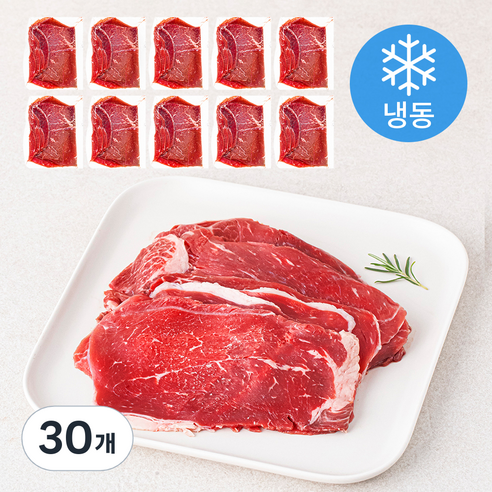 근육꼬기 설도 슬라이스 (냉동), 30개, 150g