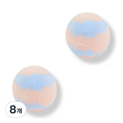 비즐리 거품입욕제 딥머스크향, 140g, 8개