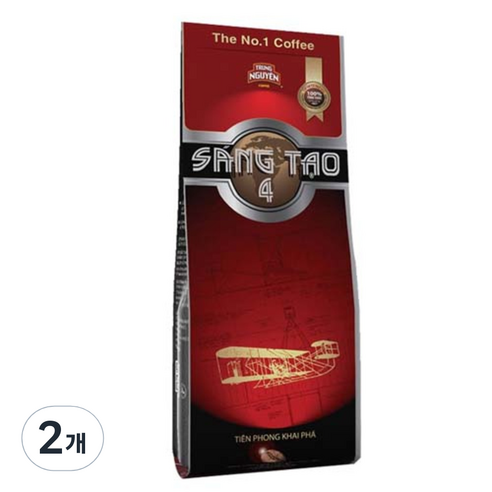 쭝웬 G7 상타오 4 원두커피, 핸드드립, 340g, 2개